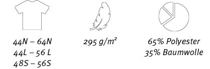 44N – 64N 44L – 56 L 48S – 56