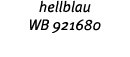 hellblau WB 921680 