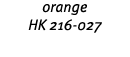 orange HK 216-027 