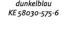 dunkelblau KE 58030-575-6 