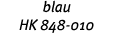 blau HK 848-010 