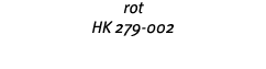 rot HK 279-002 