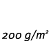 200 g m2