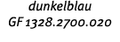 dunkelblau GF 1328 2700 020 