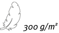 300 g m2