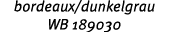 bordeaux/dunkelgrau WB 189030