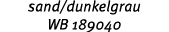 sand/dunkelgrau WB 189040