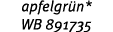 apfelgr n* WB 891735