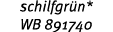 schilfgr n* WB 891740