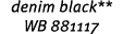 denim black** WB 881117