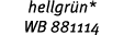 hellgr n* WB 881114
