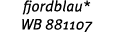fjordblau* WB 881107