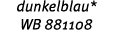 dunkelblau* WB 881108