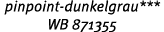 pinpoint dunkelgrau*** WB 871355