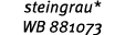 steingrau* WB 881073