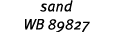 sand WB 89827