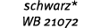 schwarz* WB 21072