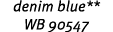 denim blue** WB 90547