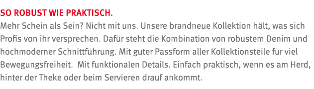 SO ROBUST WIE PRAKTISCH  Mehr Schein als Sein  Nicht mit uns  Unsere brandneue Kollektion h lt, was sich Profis von i   
