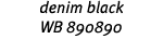 denim black WB 890890 