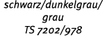 schwarz/dunkelgrau/grau TS 7202/978 