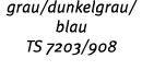grau/dunkelgrau/blau TS 7203/908 