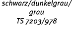 schwarz/dunkelgrau/grau TS 7203/978 
