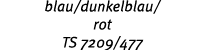 blau/dunkelblau/ rot TS 7209/477