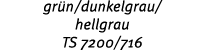 gr n/dunkelgrau/ hellgrau TS 7200/716