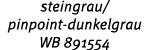steingrau/ pinpoint dunkelgrau WB 891554