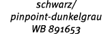 schwarz/ pinpoint dunkelgrau WB 891653