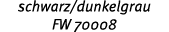 schwarz/dunkelgrau FW 70008