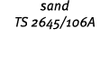sand TS 2645/106A 