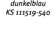 dunkelblau KS 111519-540 