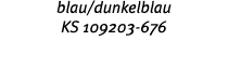 blau dunkelblau KS 109203-676 