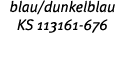 blau dunkelblau KS 113161-676 