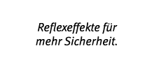 Reflexeffekte f r mehr Sicherheit 