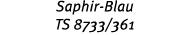 Saphir-Blau TS 8733 361