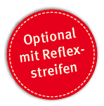 Optional mit Reflexstreife
