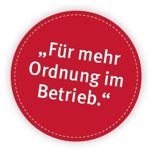  F r mehr Ordnung im Betrieb 