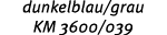 dunkelblau/grau KM 3600/039