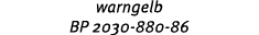 warngelb BP 2030 880 86