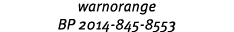 warnorange BP 2014 845 8553