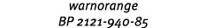 warnorange BP 2121 940 85