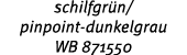 schilfgr n/ pinpoint dunkelgrau WB 871550