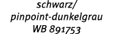 schwarz/ pinpoint dunkelgrau WB 891753