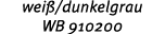 wei /dunkelgrau WB 910200