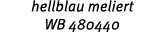 hellblau meliert WB 480440