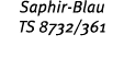 Saphir-Blau TS 8732 361